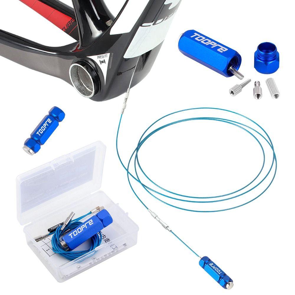 Black Blue Inner Wire Install Guide Tool Aluminum Alloy Bike Cable Routing  MTB Road Cycling