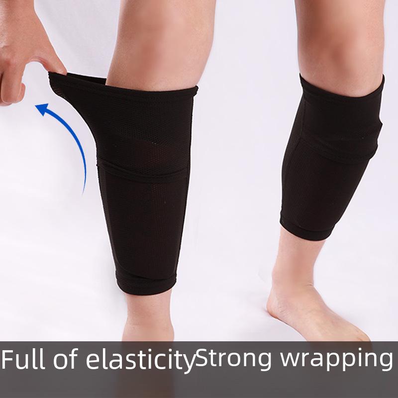 Дышащие рукава-щитки для голени карманного типа: Футбольные носки с мягкими вставками для взрослых и молодежи.