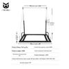 Outdoor Adjustable Pull-up Bar