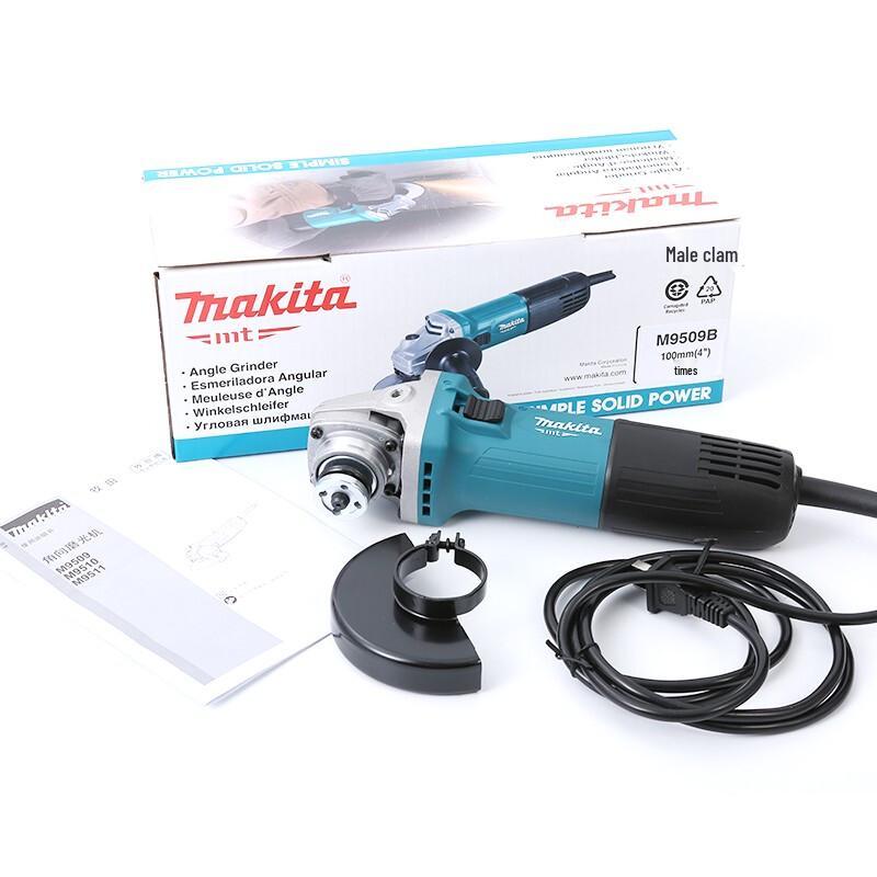 Углошлифовальная машина Makita M9509B/M9513B 850 Вт, вилка CN (адаптер в комплекте)