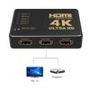 HDMI-коммутатор GANA, селектор распределителя, 5 входов, 1 выход, 4Kx2K, 1080p, 3D-видео, аудиовыход, совместимый с USB-кабелем питания с пультом дистанционного управления