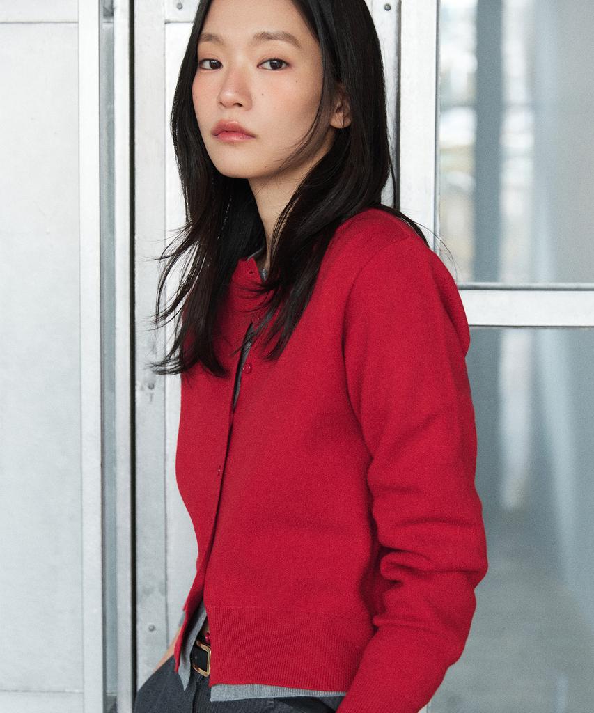 Mixxo [Базовый] Кардиган с круглым вырезом_Miwckg310T
