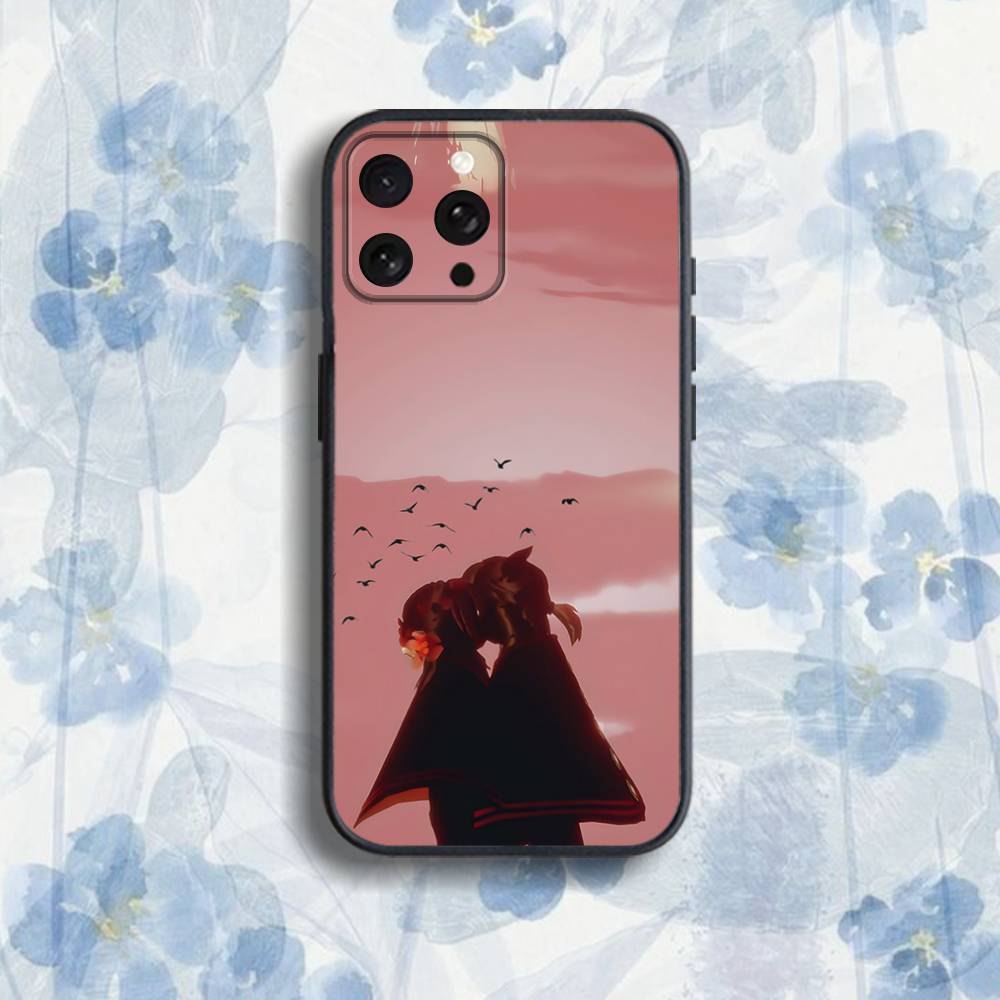 Sky C-Children of the Light Phone Case For iPhone 17,16,15,14,13,12,Pro,Max,Plus,E,SE4,Air,Mini Black Soft Box