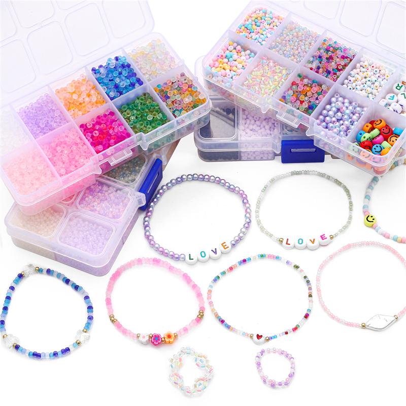 10 коробок/компл. чешский хрустальный разделитель, стеклянные бусины, аксессуары, браслет ручной работы, ожерелье, ожерелье