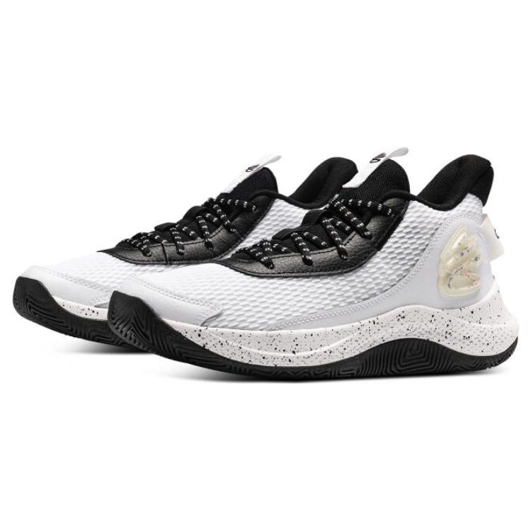 Under Armour Кроссовки унисекс Curry 3Z7 Бело-Черные 3026622-101