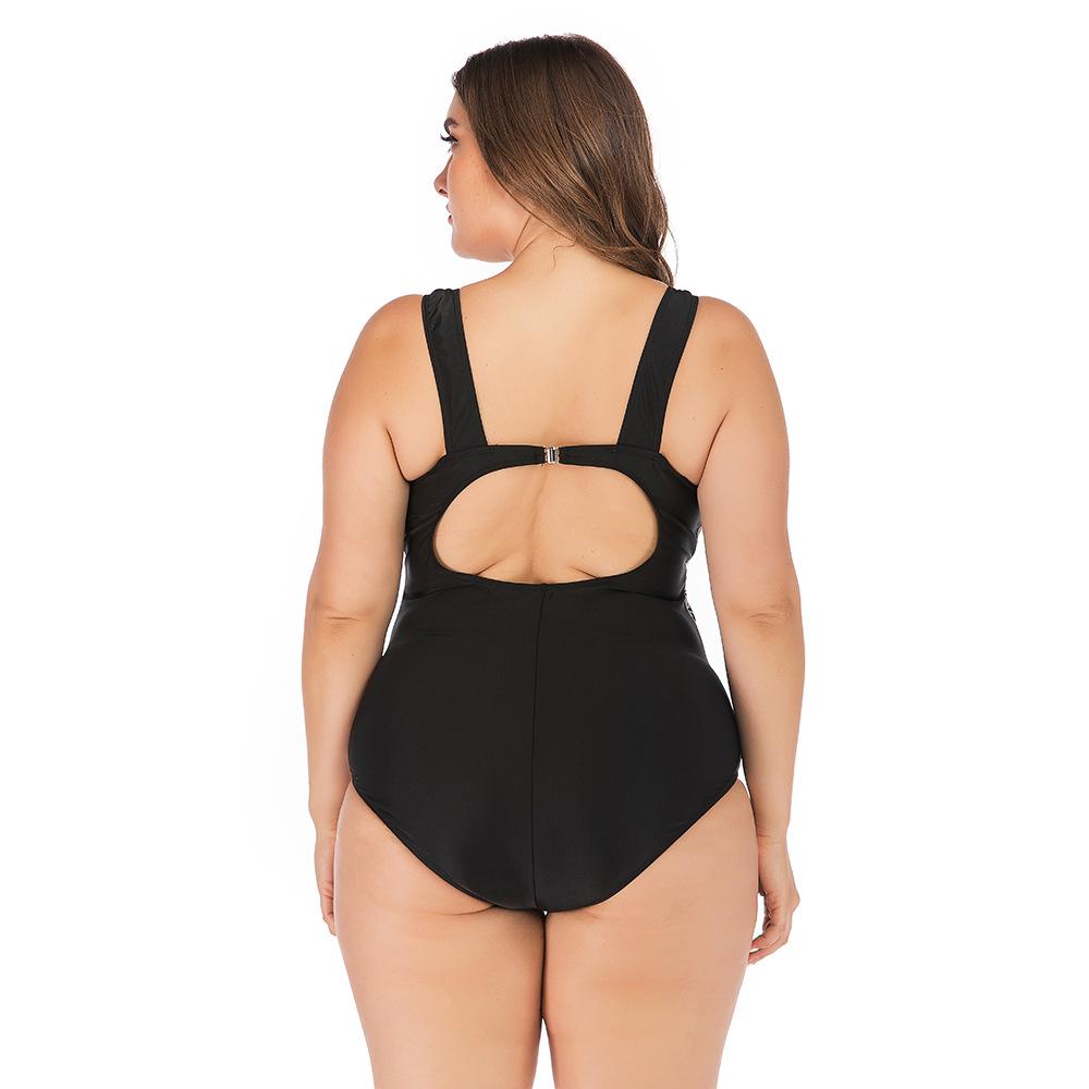 Sexy Leopard Large Plus Size 5XL Swimwear Women One Piece Swimsuit for Fat Lady Beach Bathing Swiming Suits Biquini Female