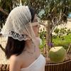 Lace Headscarf French Pastoral Style Headband Breathable Headband Towel  Women