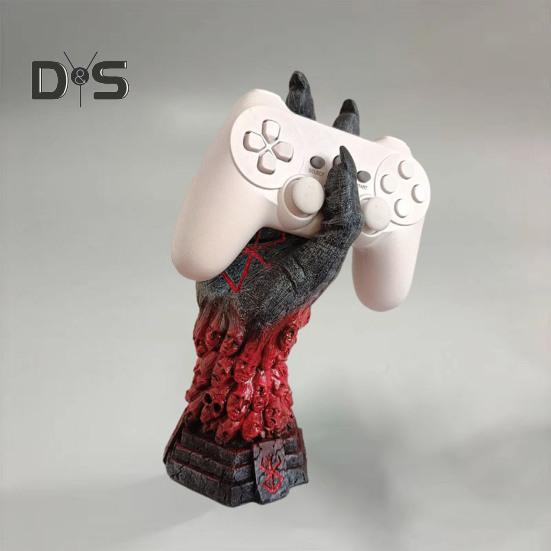 Подставка для игрового контроллера Cyberpunk Mechanical Hand Desktop Cellphone Headband Hanger Holder для игрового аксессуара