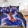 Goku Power Up Print 3Pcs Bedding Setduvet Cover With 2 Bedropillowcase Home Birthday Gift