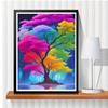 DIY Diamond Painting Colorful Tree Cross Stitch Kit Mosaic Art Diamond Painting Full Circle/Square Diamond Home Decoration