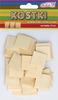Wooden Cube 50 Pcs. Natural 25x25x1.3 | PK-0639