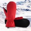 1 Pair Heated Gloves Windproof Keep Warm Gift Useful Electric Thermal Heating Mittens Outdoor Warmer for Skiing
