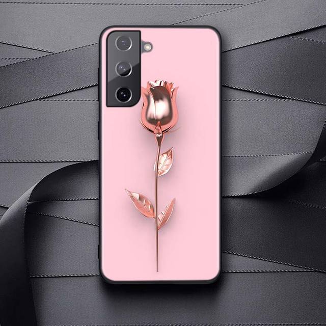 Стиль «Любовь розового золота» для Samsung Galaxy A52s 5g A50 A51 A52 A12 A72 A70 A71 A21s A32 4g A21s A20e A10e A41 Мягкий чехол для телефона из ТПУ