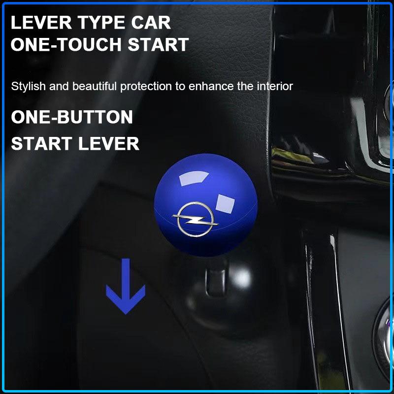 Автомобильный Логотип Кнопка Старта Рычаг Креативная Защитная Крышка Для Opel Astra H G Corsa Insignia Astra Antara Meriva Zafira Салон