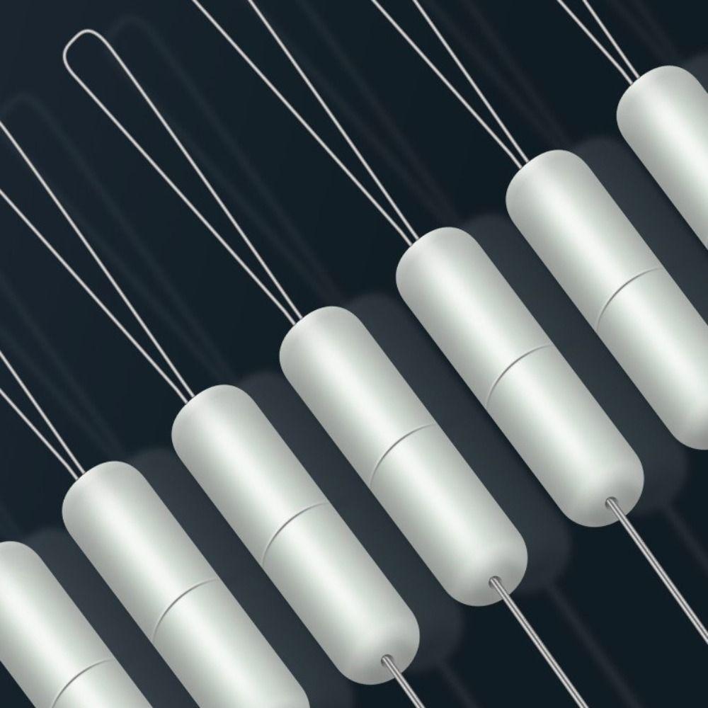 Fishing Stopper Fishing Space Beans Anti-wrapped Beans Oval Straight Column Fishing Bobber Float