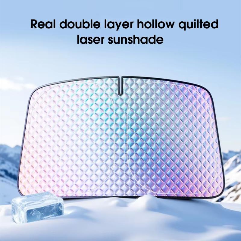 Thicken Car Windshield Sunshade Foldable Front Window Uv Reflective Sun Shade Cover Heat Insulation Protection For AutoWindshield Sunshades 1