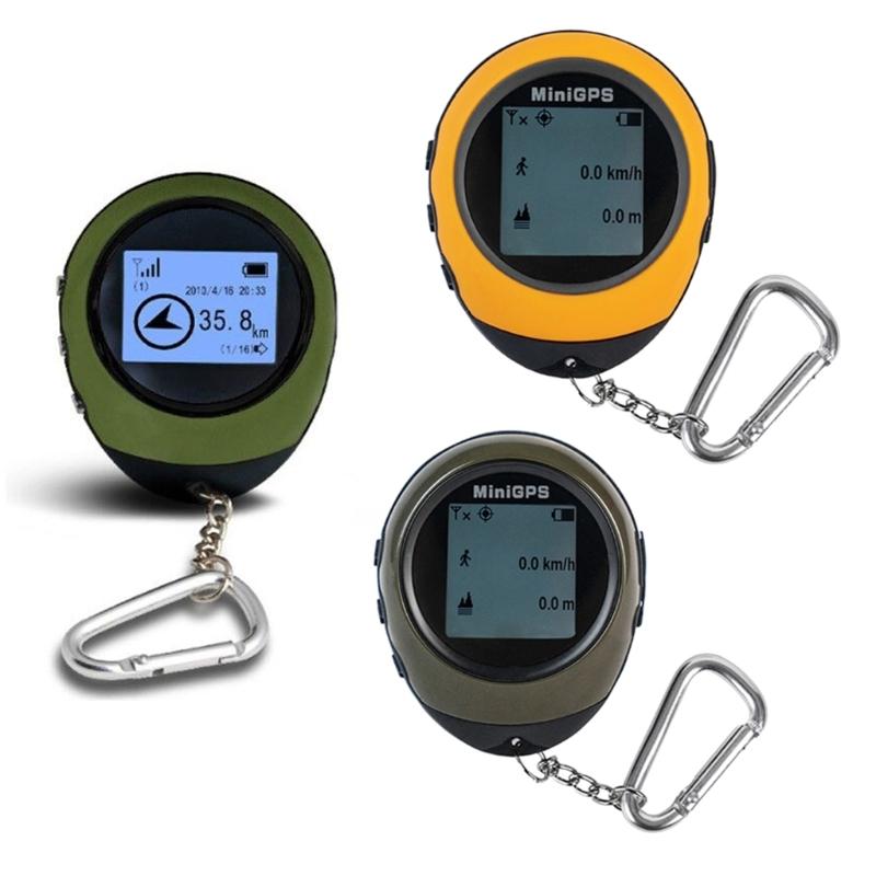 Small Pocket GPS Tracker Compass Location Finder Navigation Receiver USB Charge