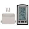 Digital Wireless Rain Meter Gauge Household RCC Transmission Temperature Recorder with Receiver for