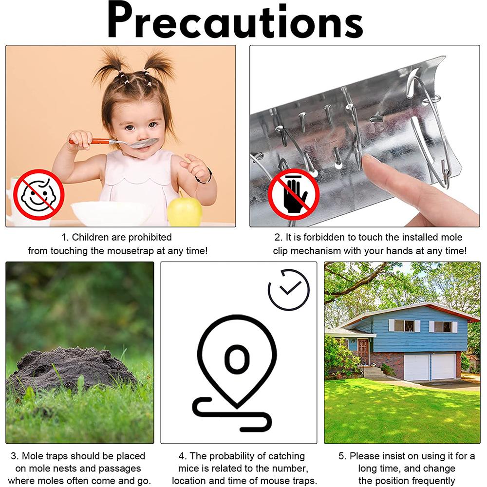 Ловушки для кротов. Легко устанавливаемые ловушки для кротов. Многоразовые и быстрые. Для газонов, дворов, садов.