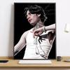 Rapper Natanael Cano Classic  Calligraphy HD Canvas Poster living room bedroom bar aesthetic decoration