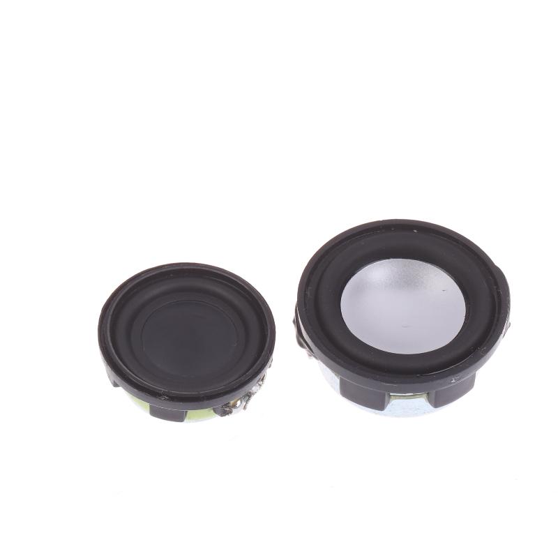 2Pcs 20/24Mm 4 Ohm 3W Mini Sound Speakers Round Bass Speaker Home Theater Loudspeaker Portable Diy Speakers