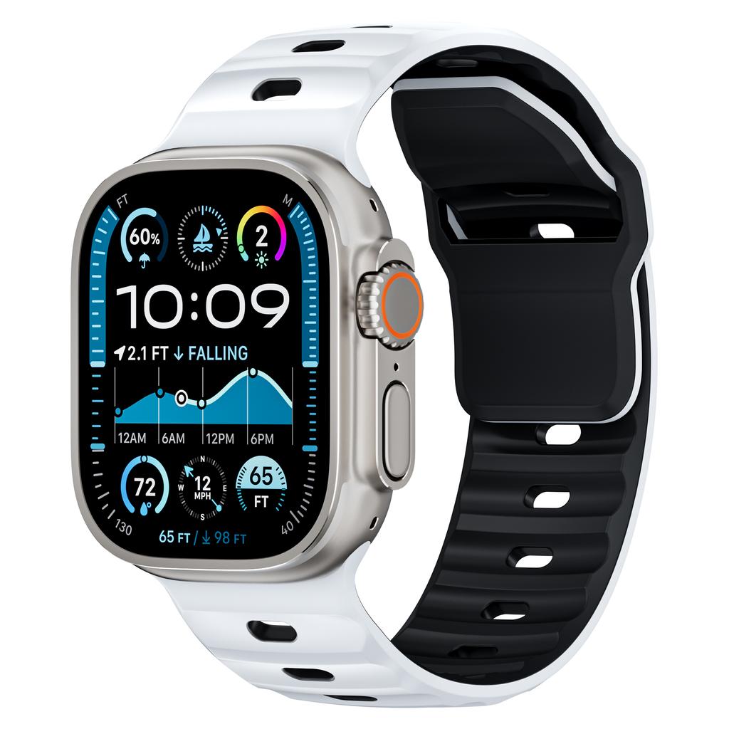 Браслет для смарт-часов Ultra 2 49 мм 10 46 мм 9 8 7 45 мм силиконовый спортивный мягкий ремешок браслет аксессуары для часов серии SE 6 5 4 3 2 1 44 мм 42 мм