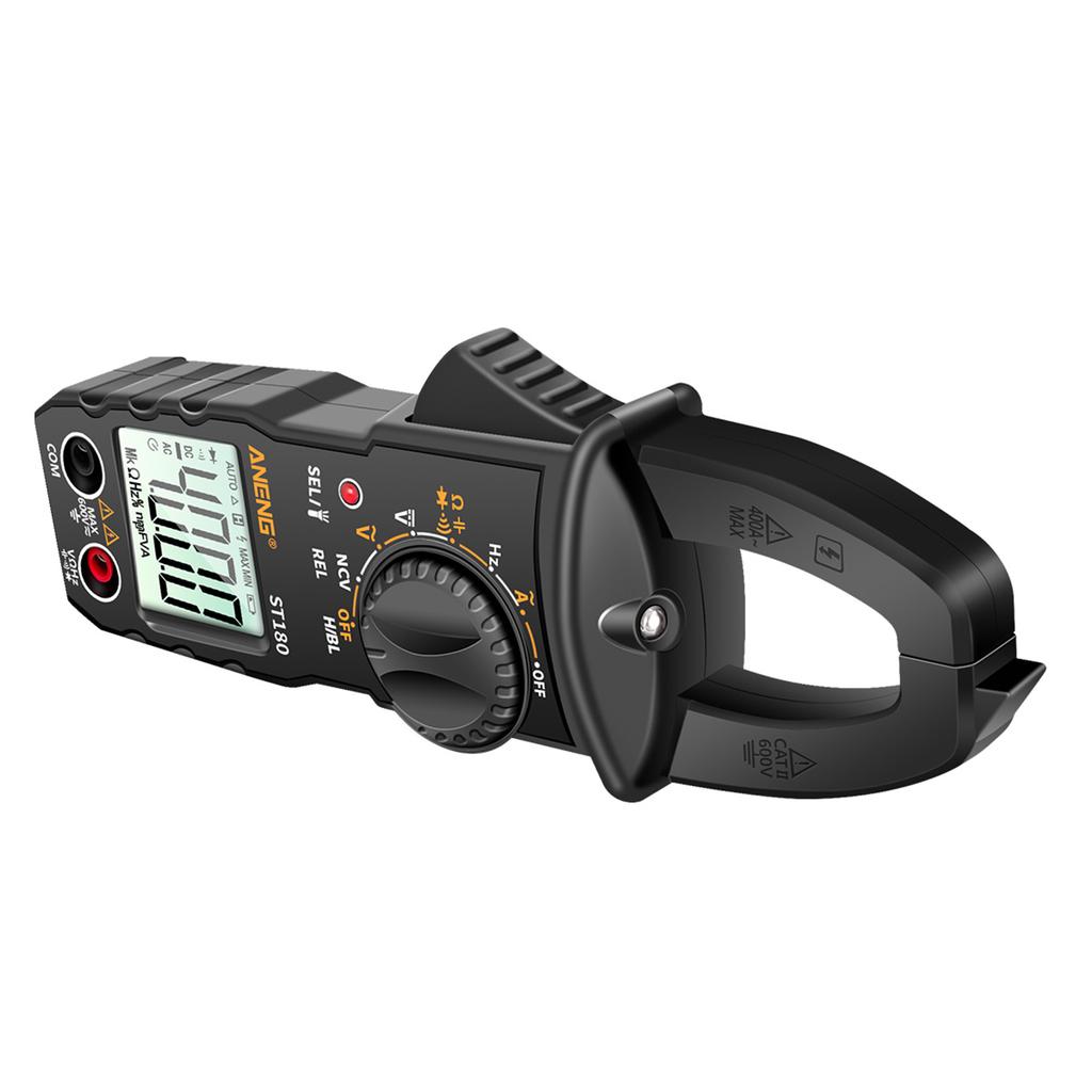ANENG ST180 4000 отсчетов, цифровые клещи, мультиметр, мультиметр, вольтметр, амперметр переменного и постоянного тока