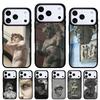 Греческая эстетика Гипсовая статуэтка Чехол для телефона для iPhone 17 16 15 14 13 Pro Max Задняя крышка для 12 11 Pro Coque