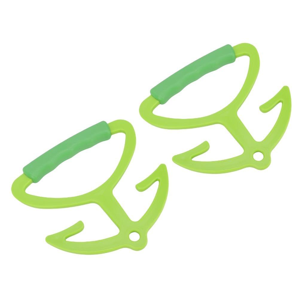 2Pcs Soft Grip Grocery Bag Holder Green Bag Handle Holder Shopping Bag Carrier Shopping Carry
