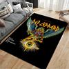 Def Leppard Rock Art Carpet suitable as a non-slip mat for the living room or bedroom sofa