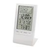 Mini Digital Thermometer Hygrometer Indoor Temperature Humidity Meter Gauge Clock Forecast Max Min Value Display