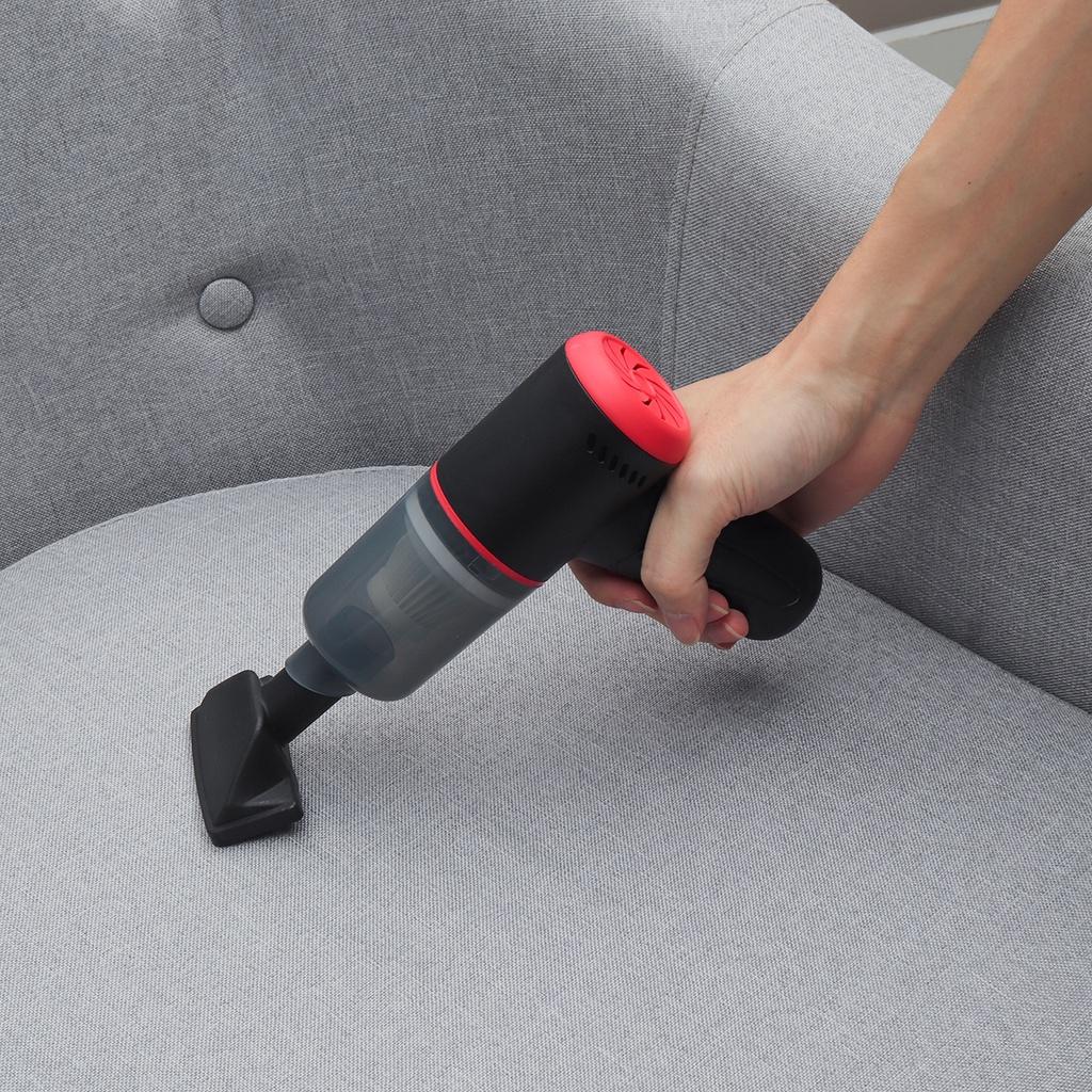 Беспроводной автомобильный пылесос 120 Вт 9000 Па, ручной, аккумуляторный, для дома и автомобиля, мини-пылесос со встроенным аккумулятором