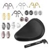 Harley Cruiser Retro Leather Spring Solo Seat for Modified Motorcycles