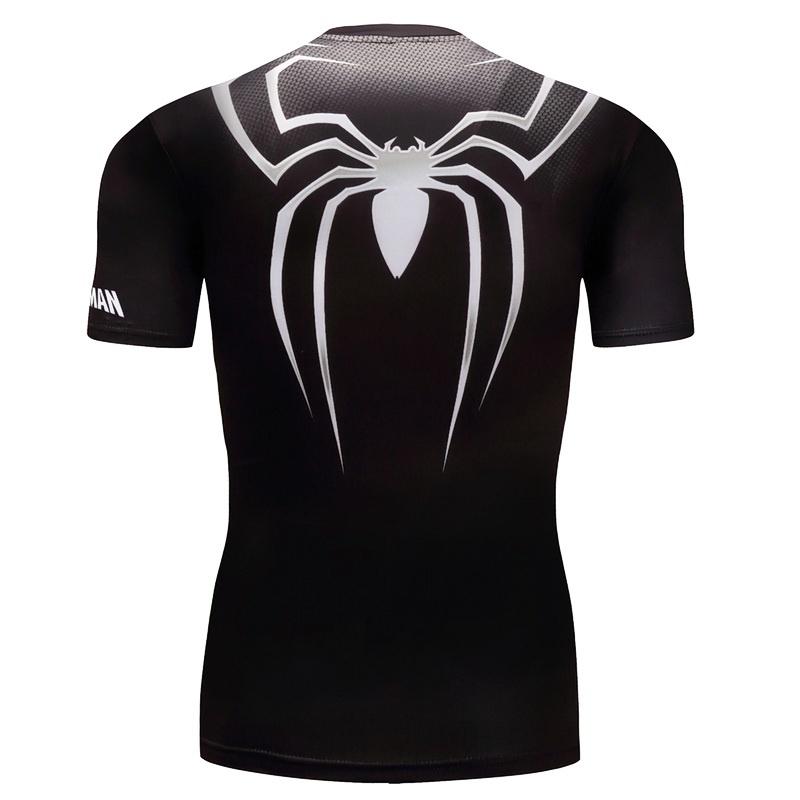 Stylish Spider-man Short Sleeve Sport Shirt For Men With Premium Quality Fabric