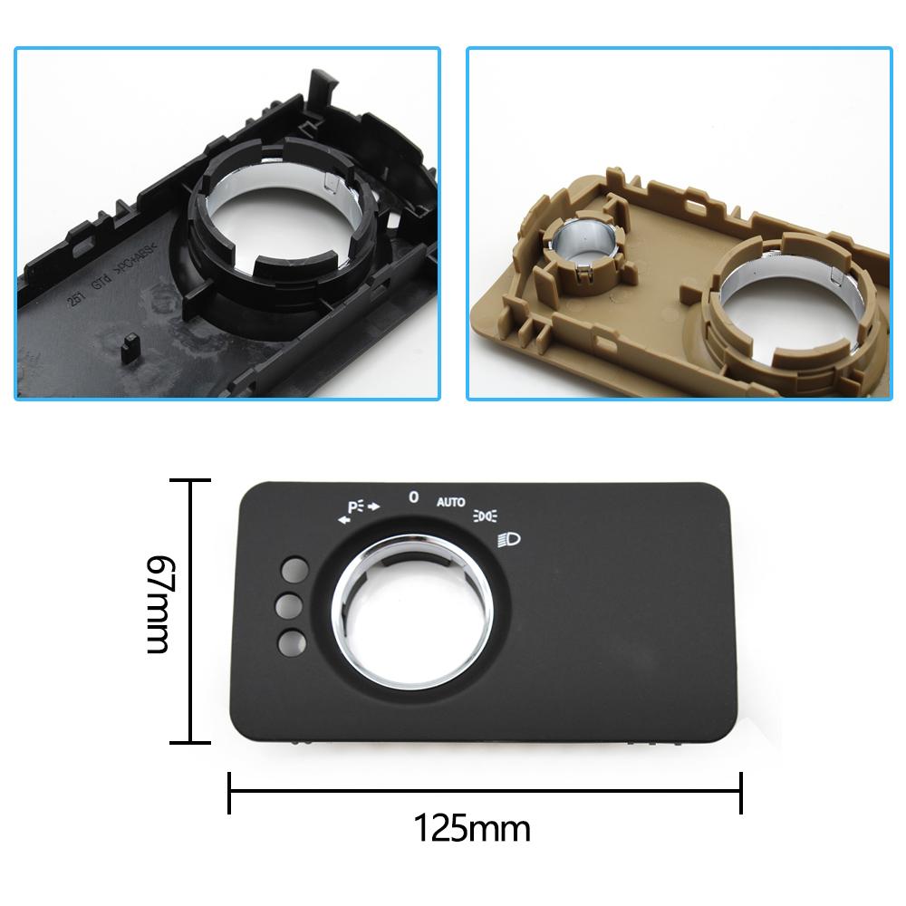 Приборная панель автомобиля, переключатель управления фарами, панель, накладка для Mercedes Benz W251 R-Class R280 R300 R350 R400 R500