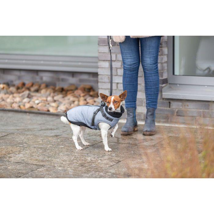 Manteau pour chien avec harnais Trixie Pontis - Gris - 45 cm