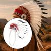 Indian Headdress Headband Headpiece for Performance Halloween Cosplay Dance Show