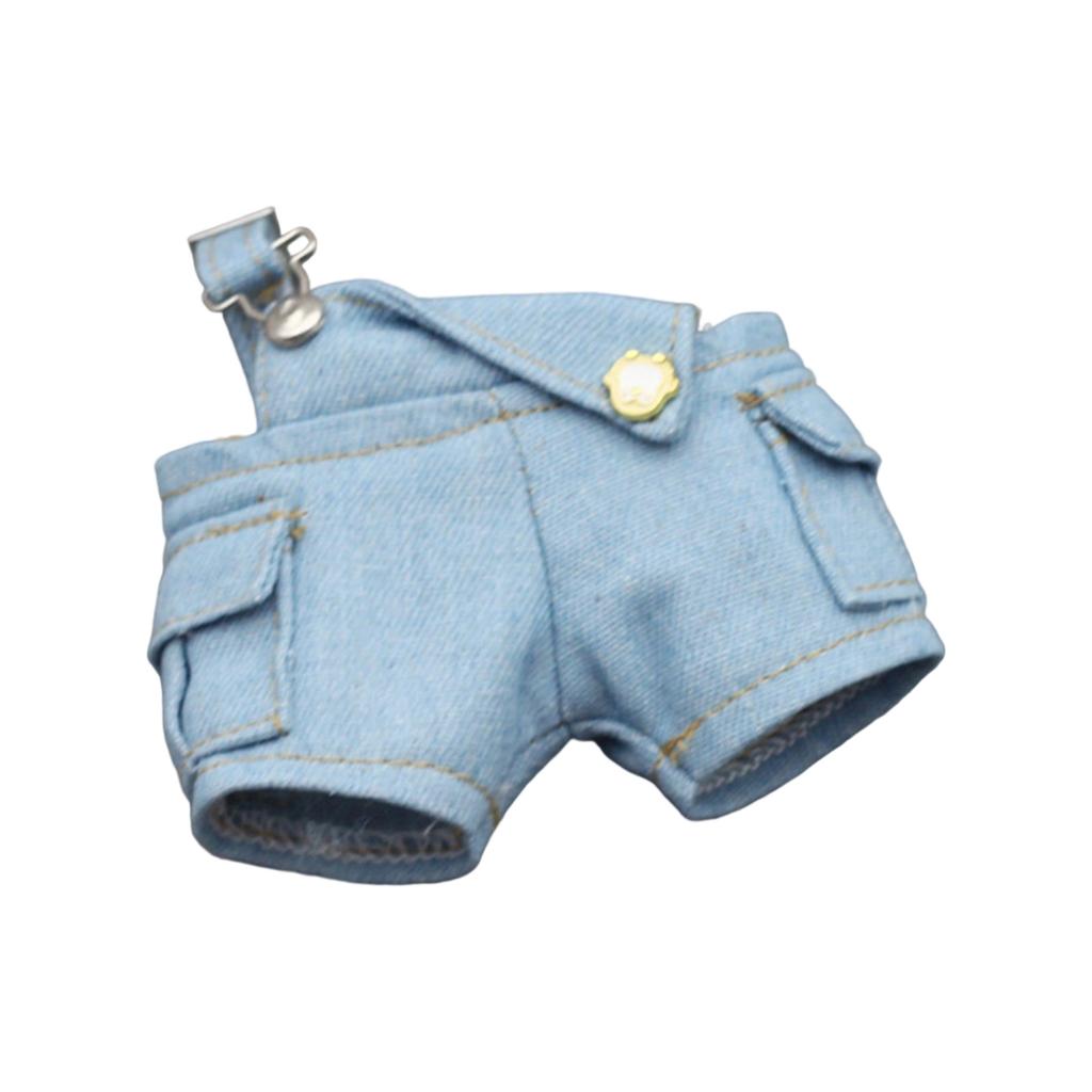 Модные кукольные комбинезоны для легкого наряжания куклы, брюки на подтяжках для фигурки куклы Лабубу, выставочная одежда