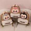 Labubu Cartoon Plush Backpack For Girls And Boys With Large Capacity And Soft Material
