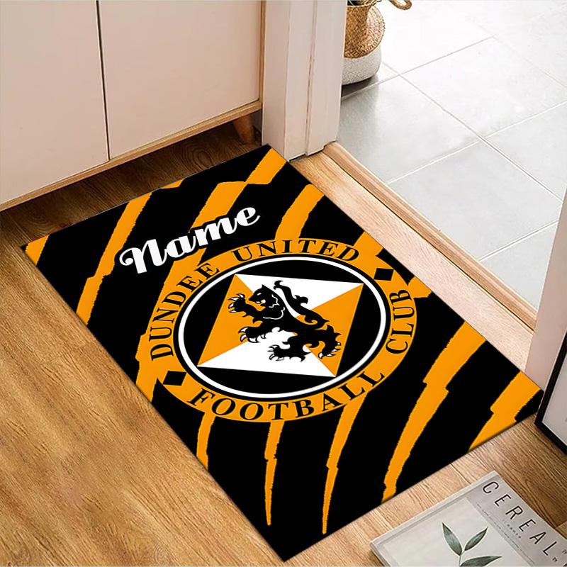 Custom Name Dundee Crest Rug Game Carpet, Floor Mat for Bedroom Living Room Entryway Rug, Home Decor Idea Gift for Christmas birthday
