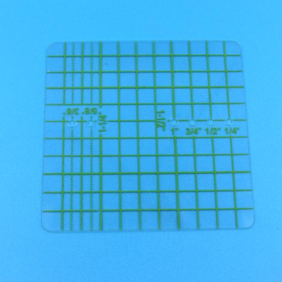 Позиционер швейной машины Многофункциональный противоскользящий дизайн Фиксированная ткань Пластиковые аксессуары для швейных машин Направляющая для шва Установочная пластина для дома