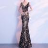 Women's Long Formal Evening Dress Party Prom Dresses Gown Cocktail Seuqin Mermaid Dress