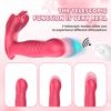 Толкающий вибратор для женщин ПРИЛОЖЕНИЕ Вращающийся телескопический дилдо Пульт дистанционного управления Массаж точки G Стимулятор клитора Секс-игрушка для женщин