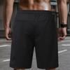 Loose Sports Shorts with Side Pockets and Hidden Zipper for Fitness Men's Shorts
