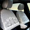 Чехол-накидка на сиденье автомобиля Toyota Corolla Lace – Высококачественный, Пятноустойчивый, Дышащий, Получехол для Модификации Автомобиля