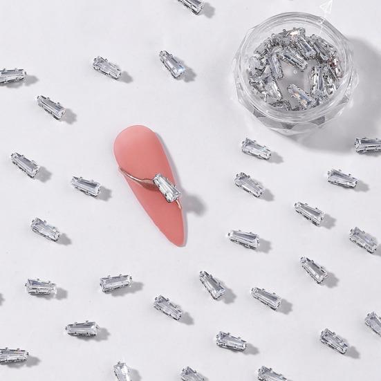 20 шт. украшения для ногтей неправильной формы, сверкающие, неокисляющиеся, нержавеющие, цинковые, блестящие, украшения для дизайна ногтей, маникюр, сделай сам