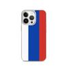 Coque iPhone - iPhone 13 Pro - Drapeau Russie - Souple - Multicolore - Verticale