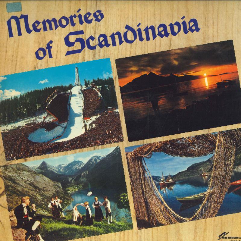 LP Record KARL GRONSTEDT NILS FLACKE ARNT Memories Of Scandinavia TNLP39 TRIOLA 1971 Norway Folk Used