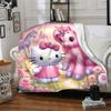 1 шт. Плед Hello Kitty Единорог Легкий фланелевый плед для дивана кровати путешествий кемпинга гостиной офиса дивана кресла