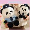 Adorable Police Panda Plush Toy Perfect For Gifts And Collectibles In White And Blue Colors